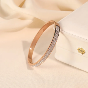 Luxe Bling Stainless Steel Bracelet