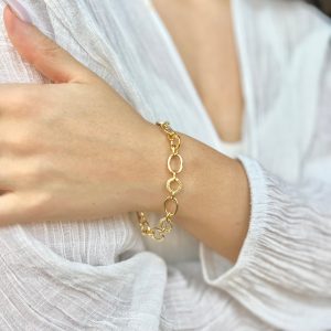 Luxe 14K Gold Filled Chain Bracelet