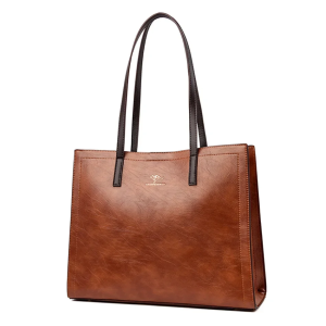 Vivienne Genuine Leather Luxe Tote