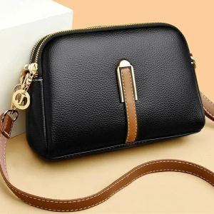 Denise Luxe Luxury Leather Crossbody Bag